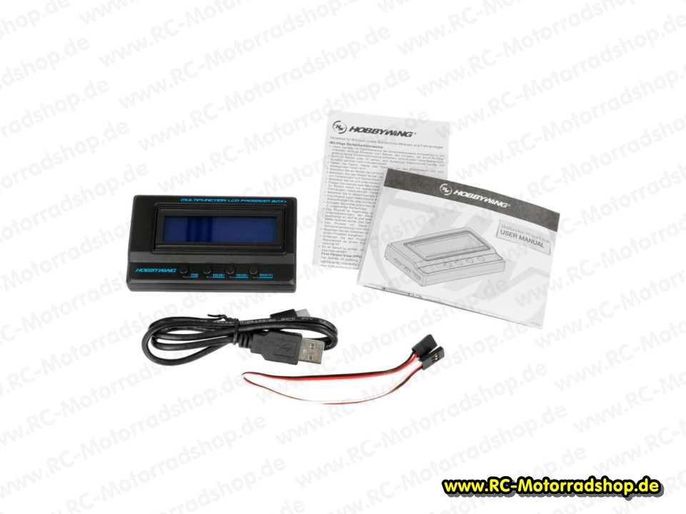 HW30502001: Hobbywing LCD Programmierbox G2 für Xerun, Ezrun und Platinum HW30502001